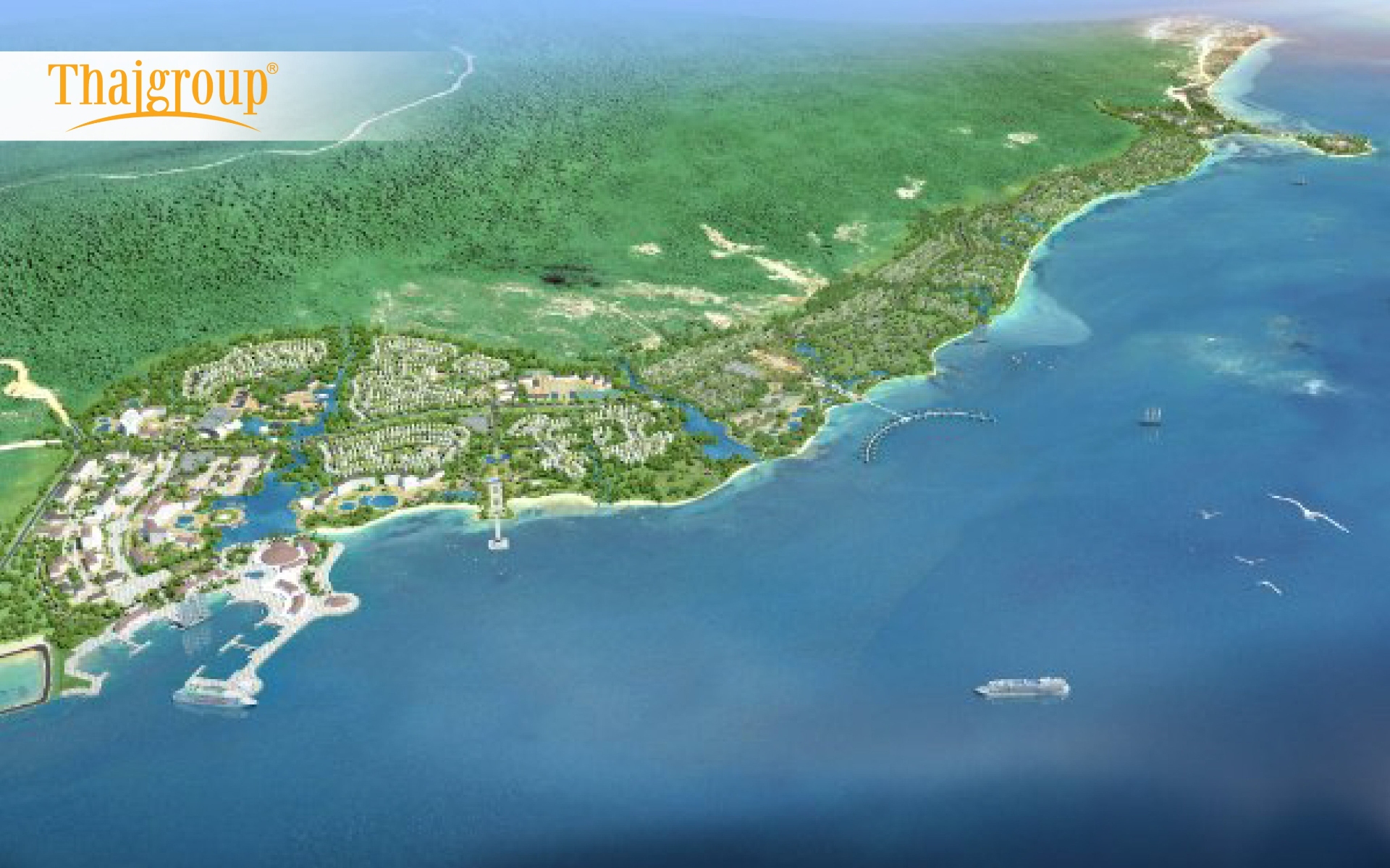 Phú Quốc: Thông qua đồ án phân khu Khu du lịch, dân cư Bãi Thơm hơn 340 ha do ThaiGroup tài trợ quy hoạch